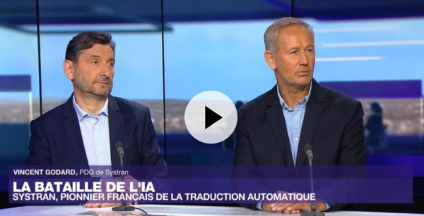 Entretien de France 24 avec systran